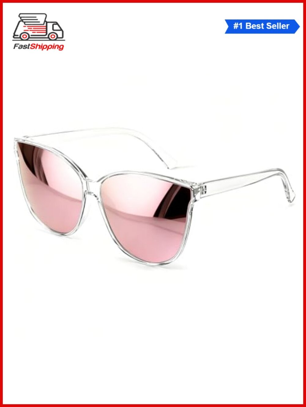 ✨LVIOE Polarized Cat Eye Sunglasses for Women UV400 Protection Oversized